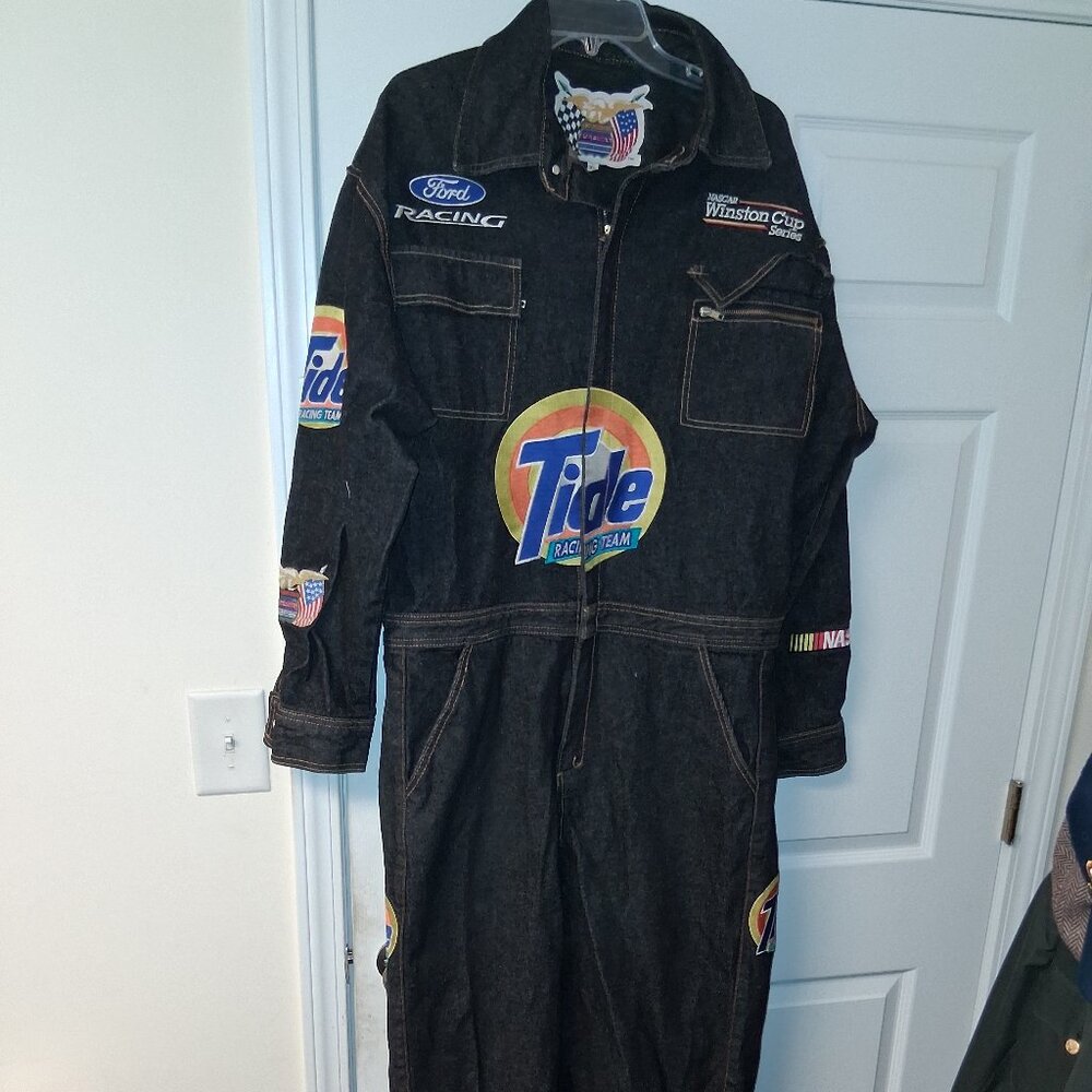 NASCAR Winston Cup Tide Racing Jeff Hamilton Collection RARE COVERALL XL